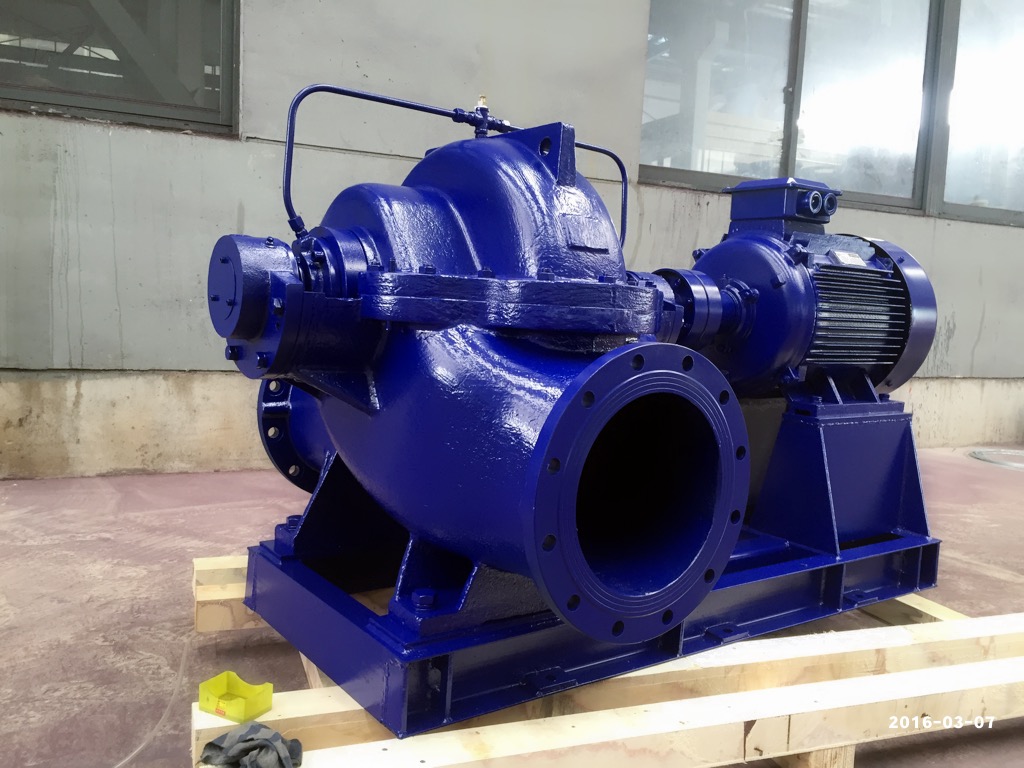 Panimula sa pahalang na split na istraktura ng double-suction centrifugal pump