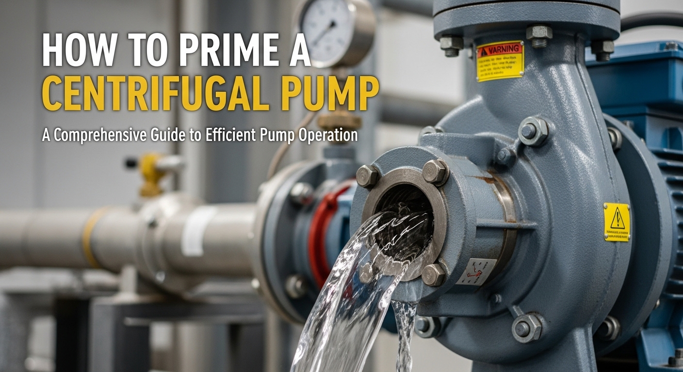 Paano Mag -Prime ng isang Centrifugal Pump？