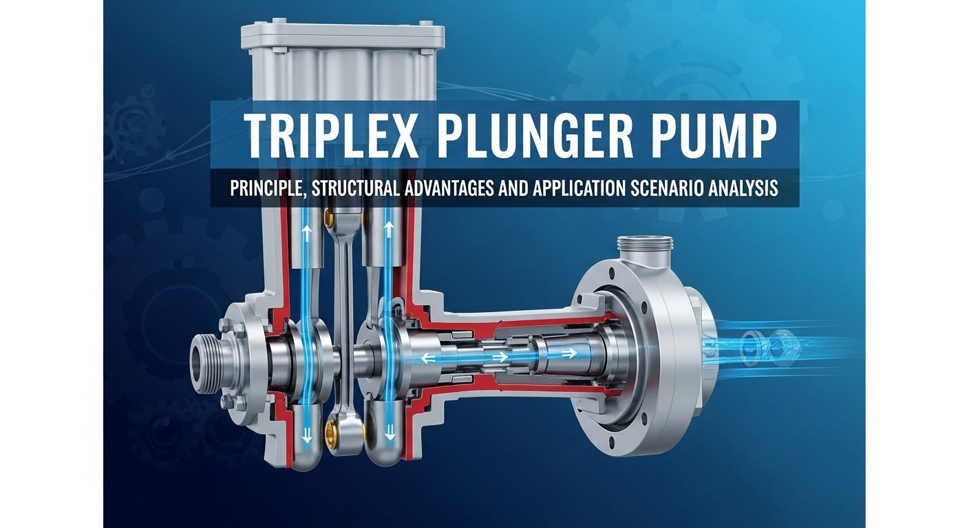 Triplex Plunger Pump: Prinsipyo, Mga Bentahe sa Structural at Pagtatasa sa Eksena ng Application