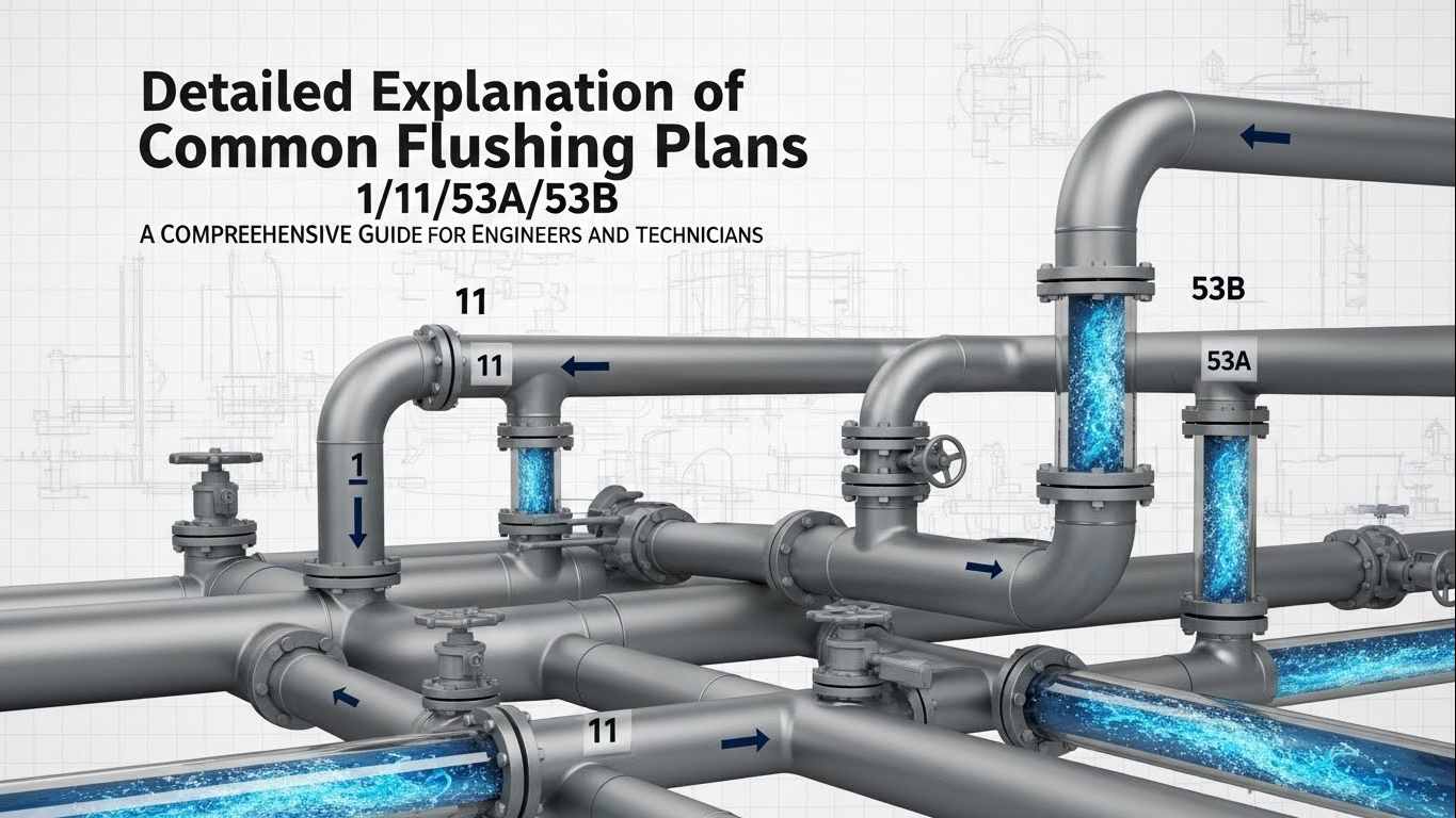 Detalyadong paliwanag ng mga karaniwang plano sa pag -flush 1/11/53A/53B