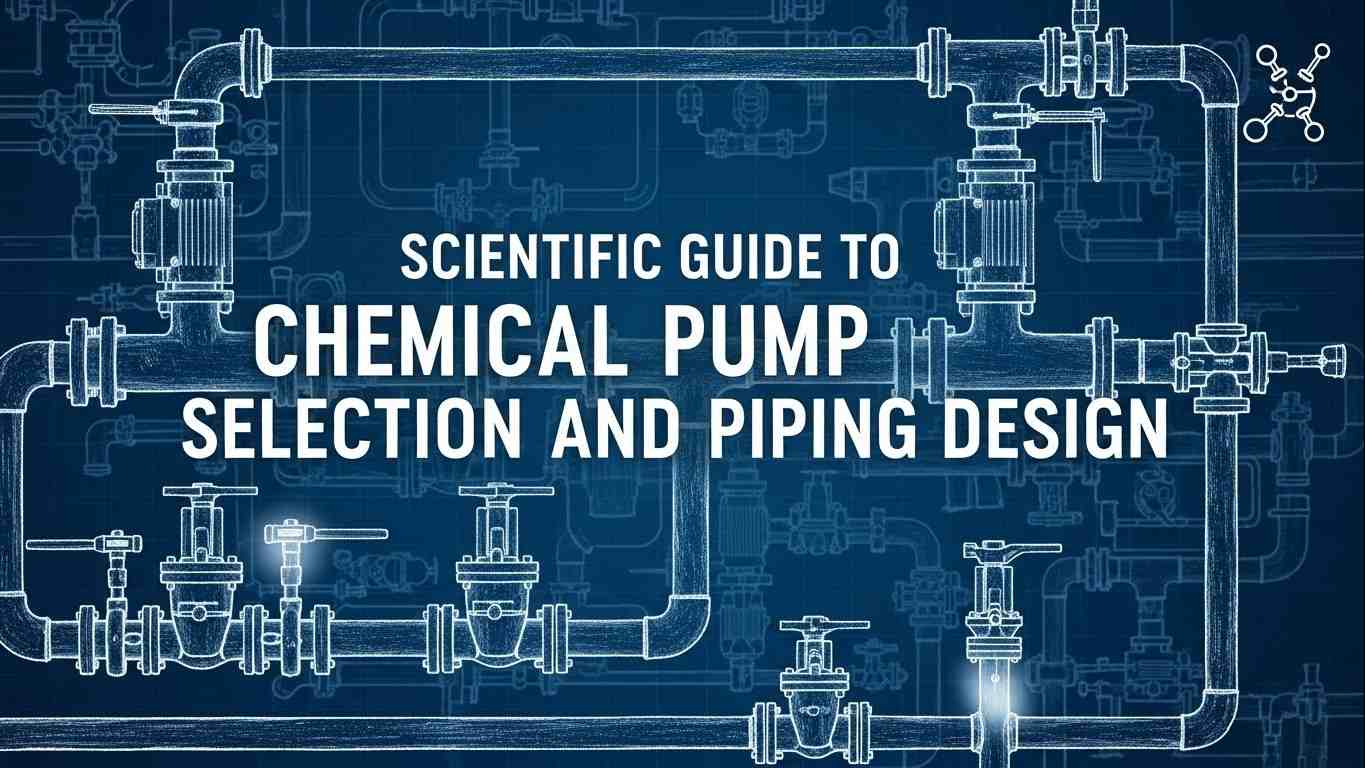 Siyentipikong Gabay sa Pagpili ng Chemical Pump at Disenyo ng Piping