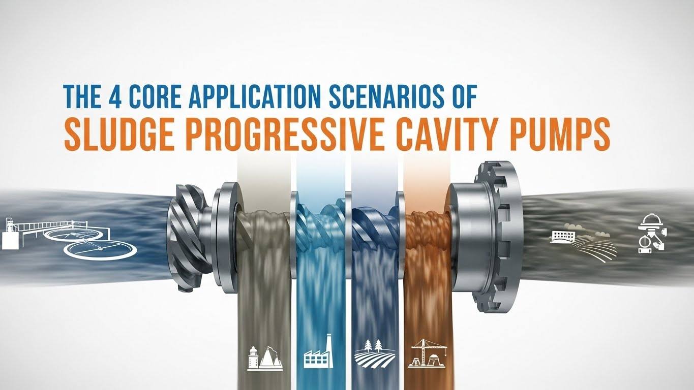 Ang 4 na Pangunahing Sitwasyon ng Application ng Sludge Progressive Cavity Pumps