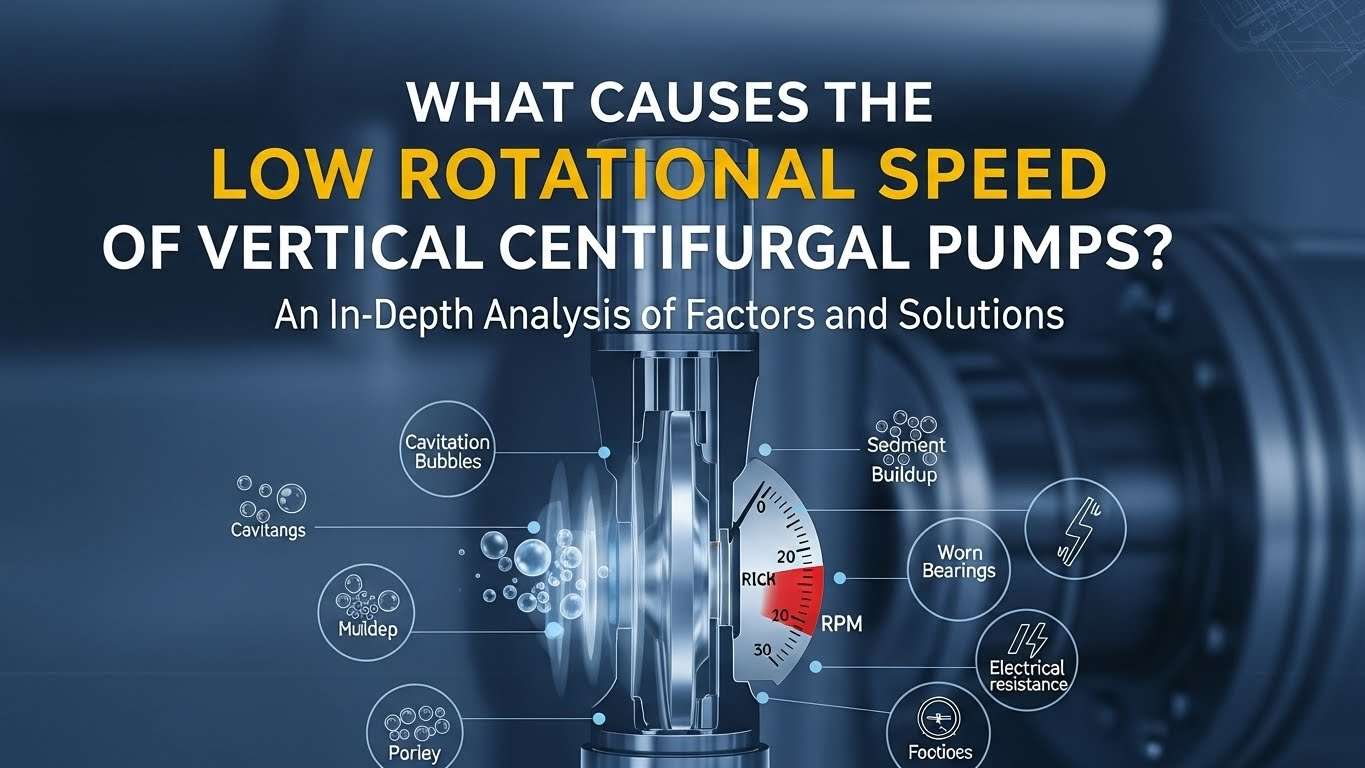 Ano ang Nagdudulot ng Mababang Bilis ng Pag-ikot ng Vertical Centrifugal Pumps?