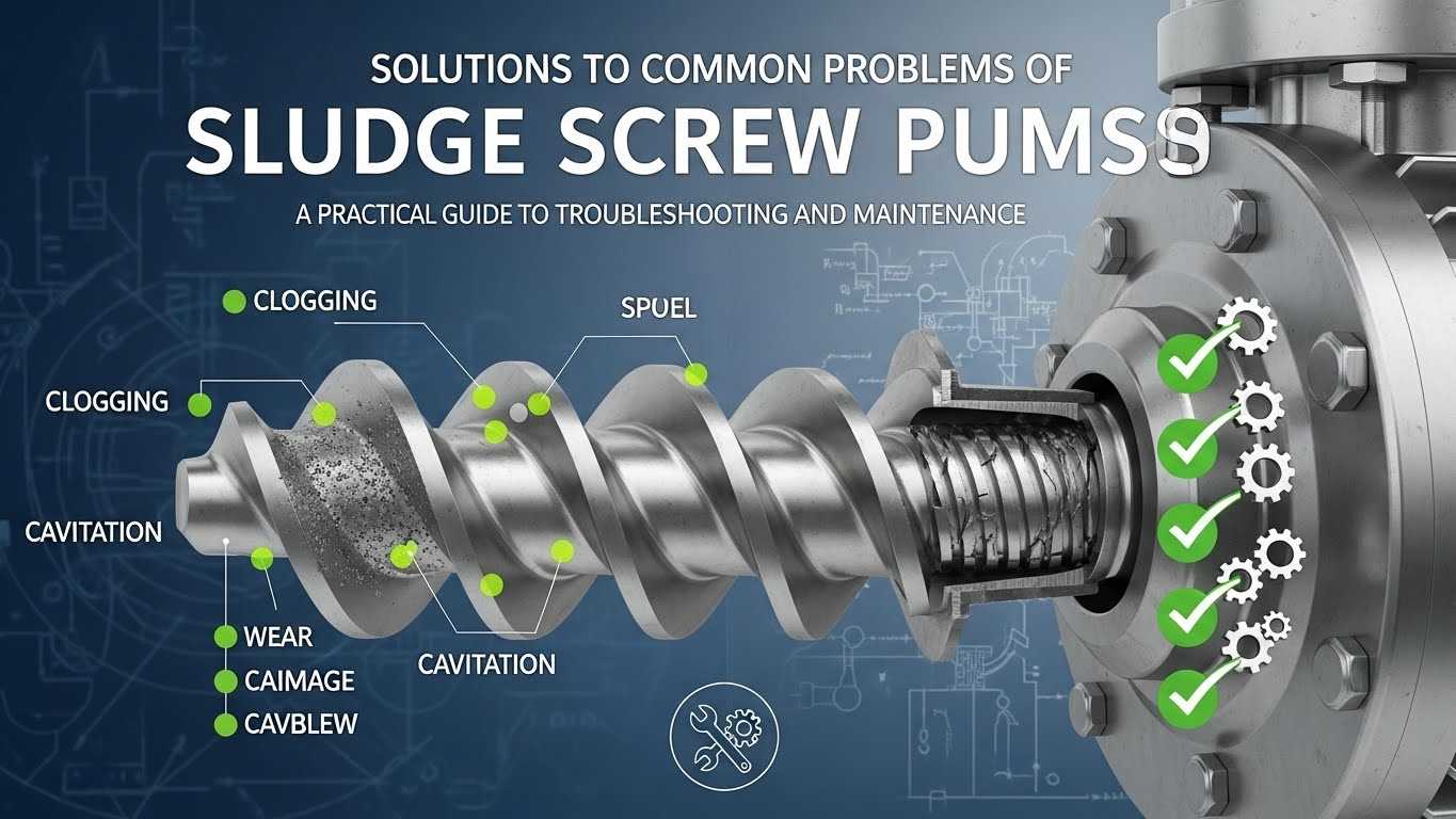 Mga Solusyon sa Mga Karaniwang Problema ng Sludge Screw Pumps