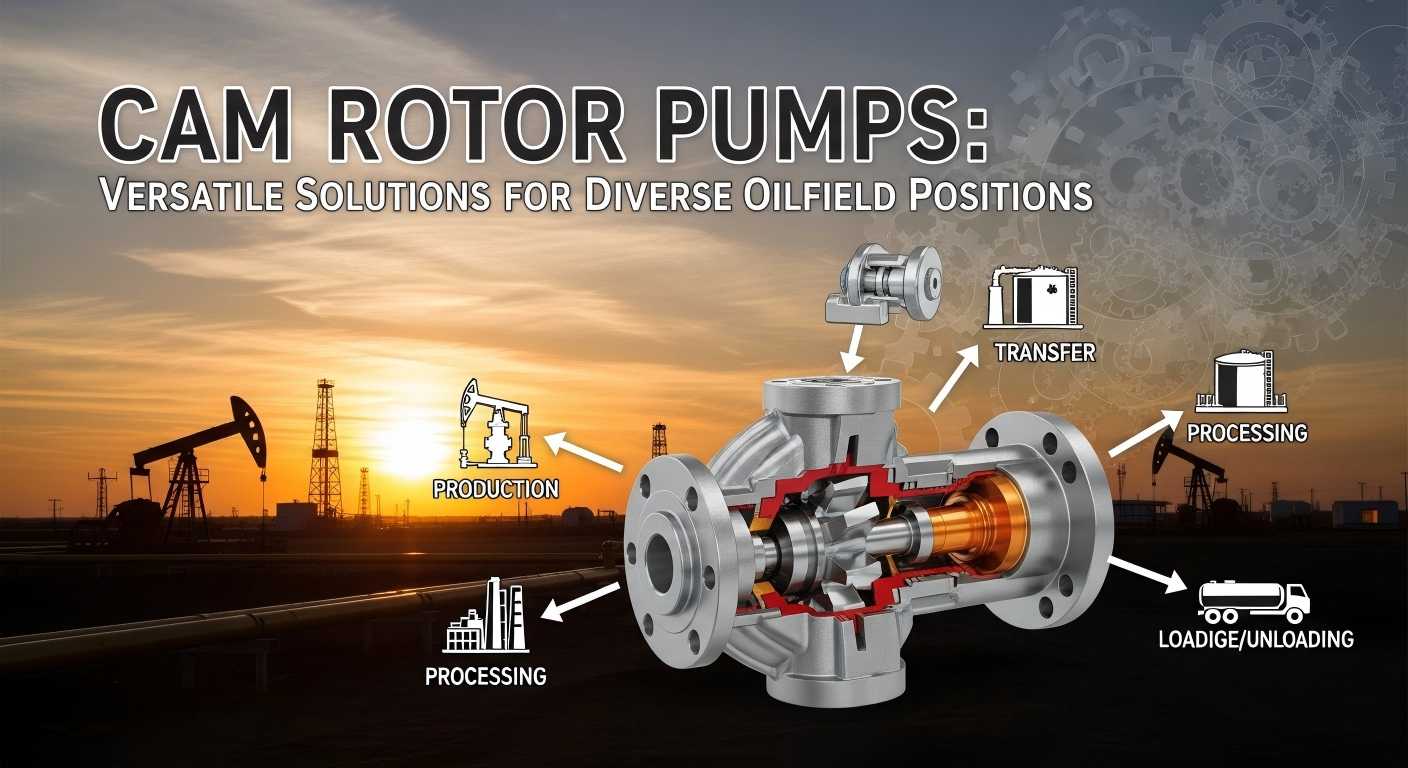 Aling mga Posisyon sa Oilfields ang Maaaring Gumamit ng Cam Rotor Pumps?