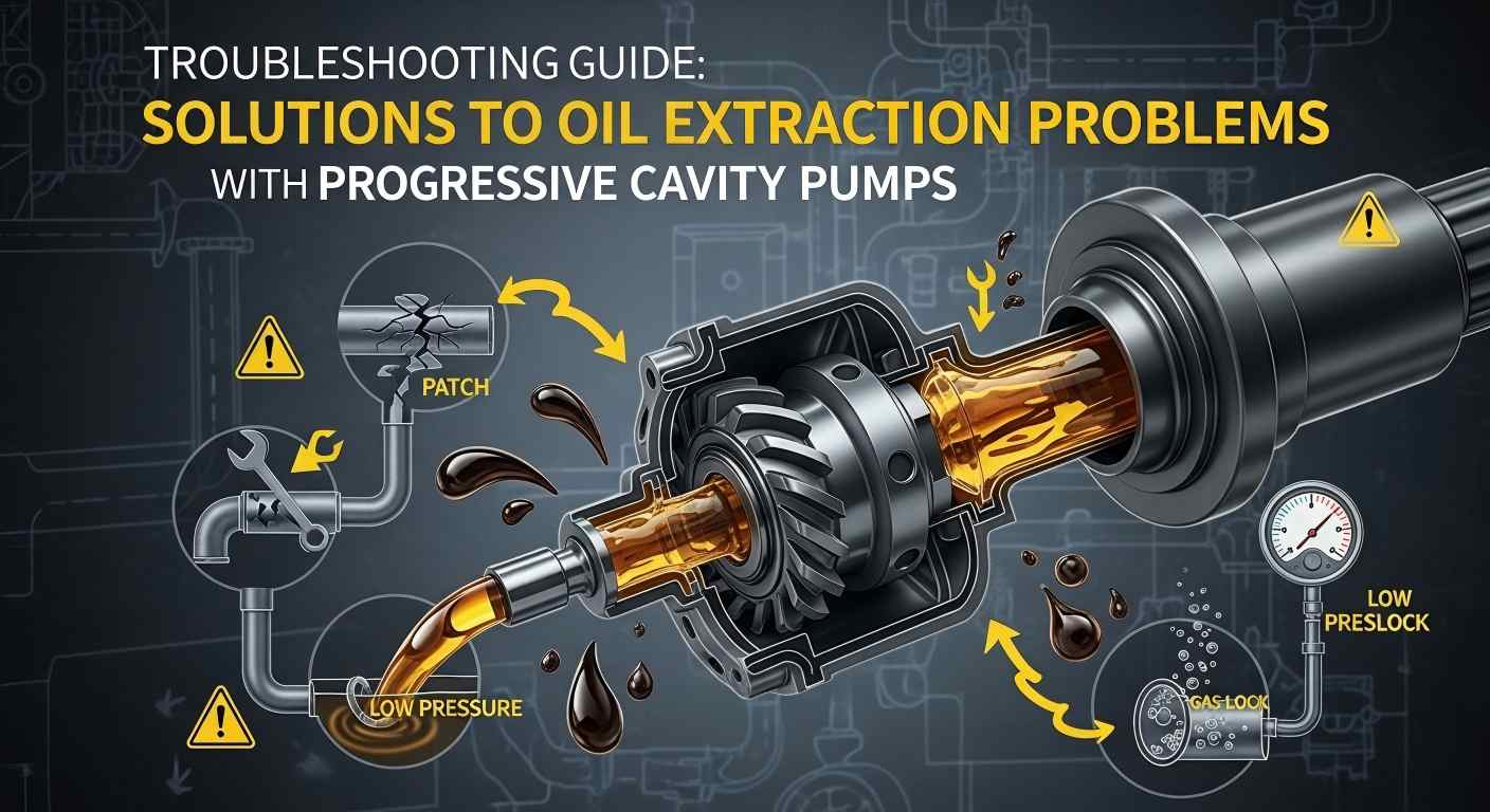 Gabay sa Pag-troubleshoot: Mga Solusyon sa Mga Problema sa Pagkuha ng Langis sa Progressive Cavity Pumps