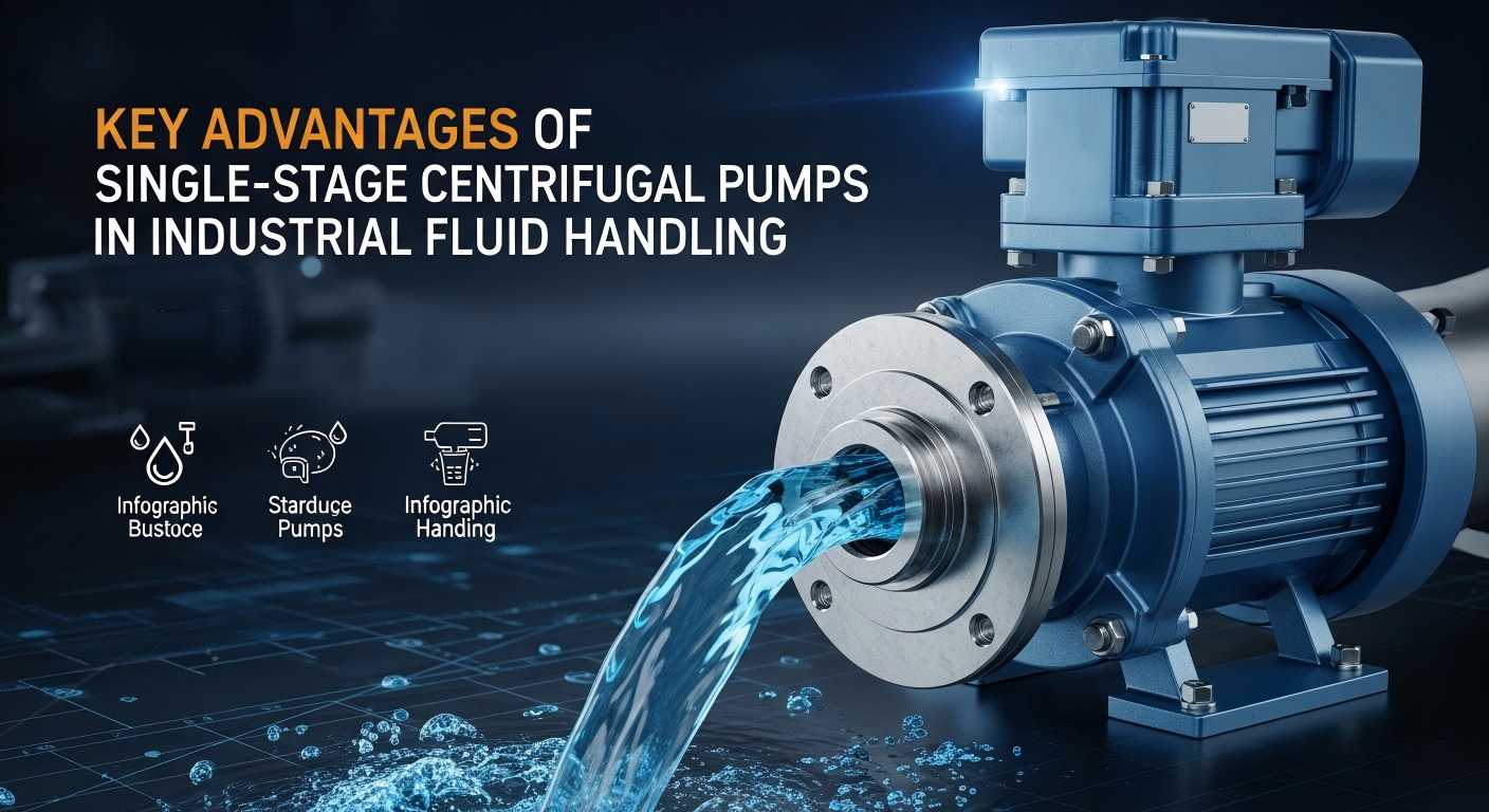 Mga Pangunahing Bentahe ng Single-Stage Centrifugal Pumps sa Industrial Fluid Handling