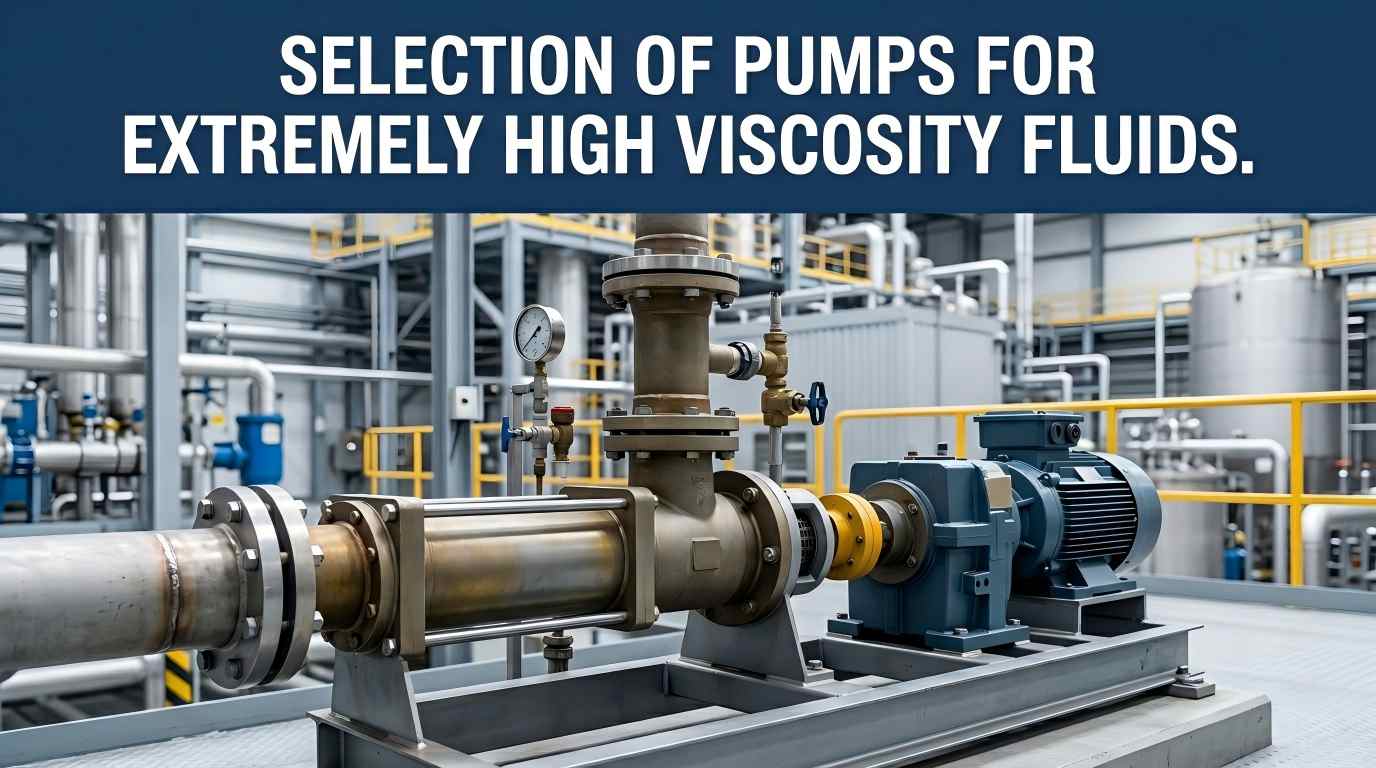 Pagpili ng Mga Pump para sa Napakataas na Lapot na Fluids