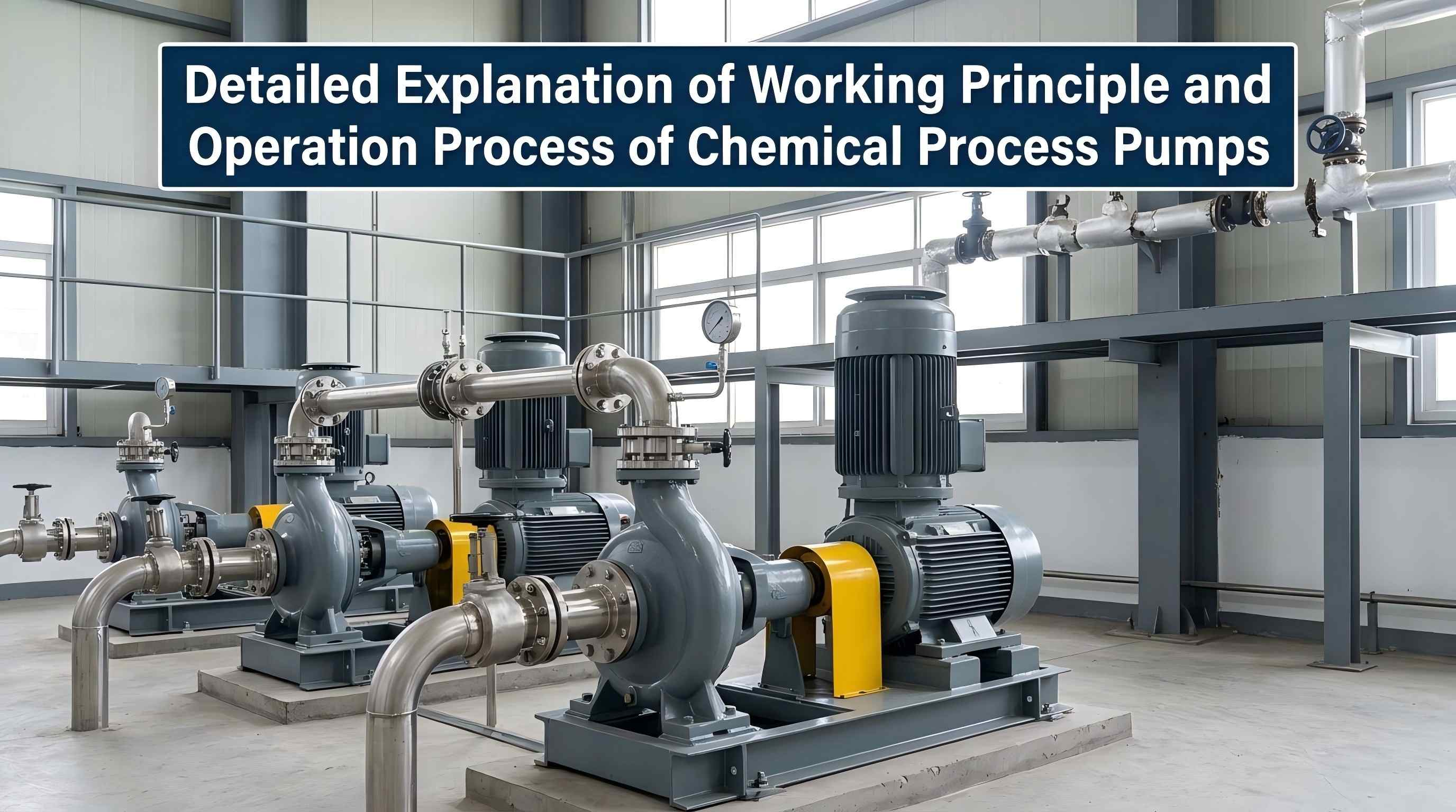Detalyadong Paliwanag ng Prinsipyo ng Paggawa at Proseso ng Operasyon ng mga Chemical Process Pump