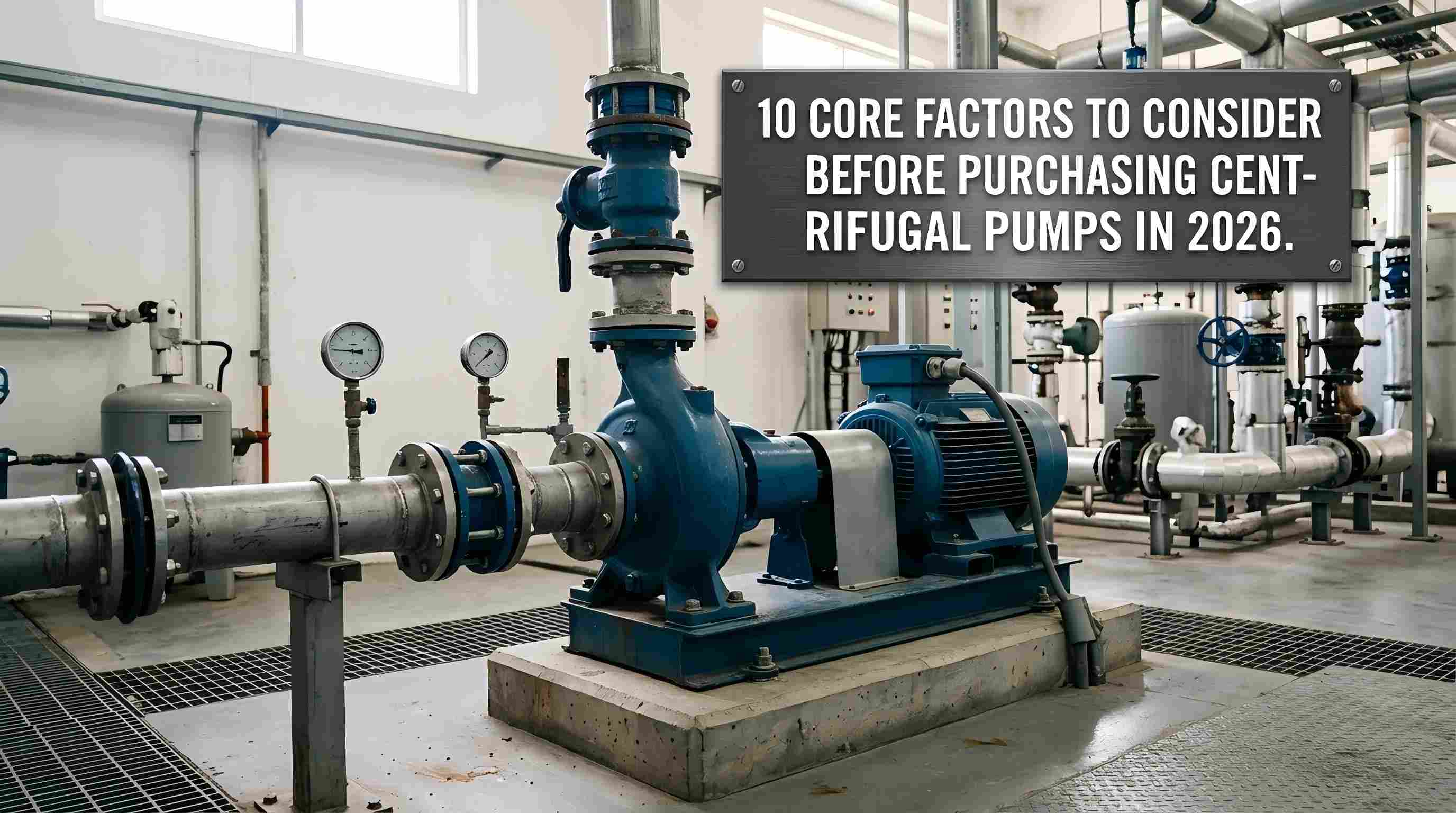 10 Mga Pangunahing Salik na Dapat Isaalang-alang Bago Bumili ng Mga Centrifugal Pump sa 2026