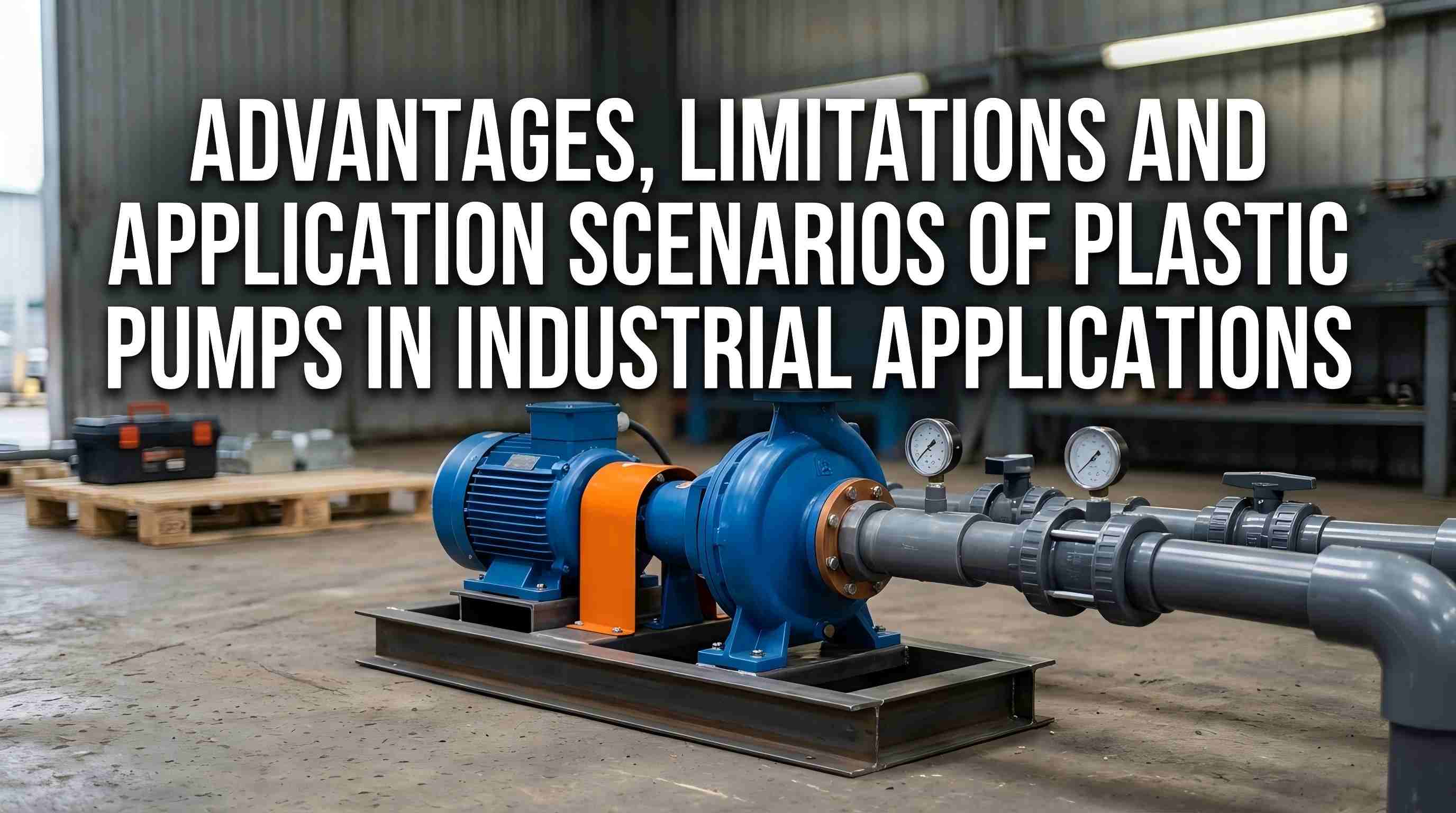 Mga Bentahe, Limitasyon at Mga Sitwasyon ng Application ng Mga Plastic Pump sa Mga Industrial Application