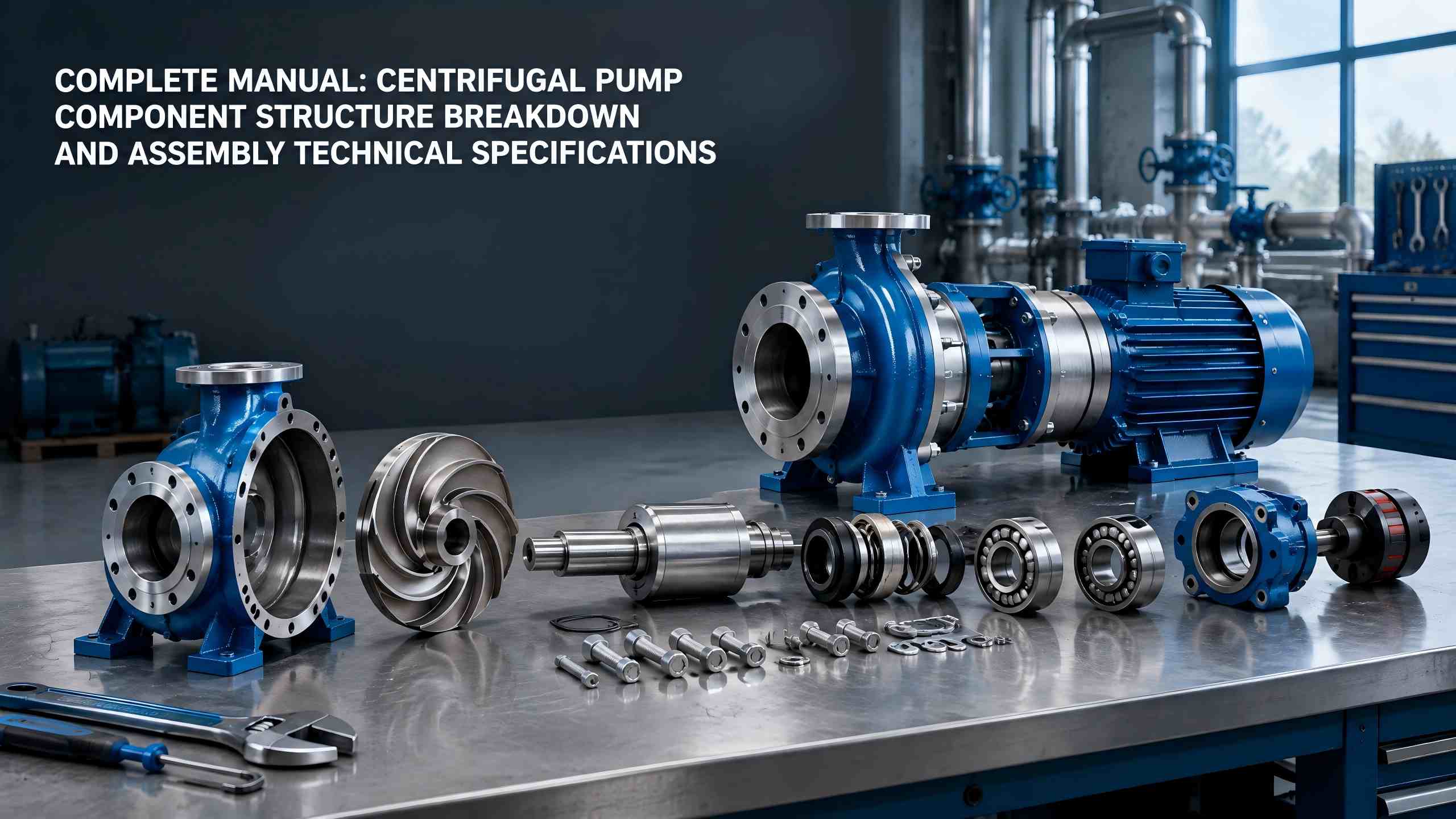 Pagkasira ng Istraktura ng Bahagi ng Centrifugal Pump at Mga Teknikal na Detalye