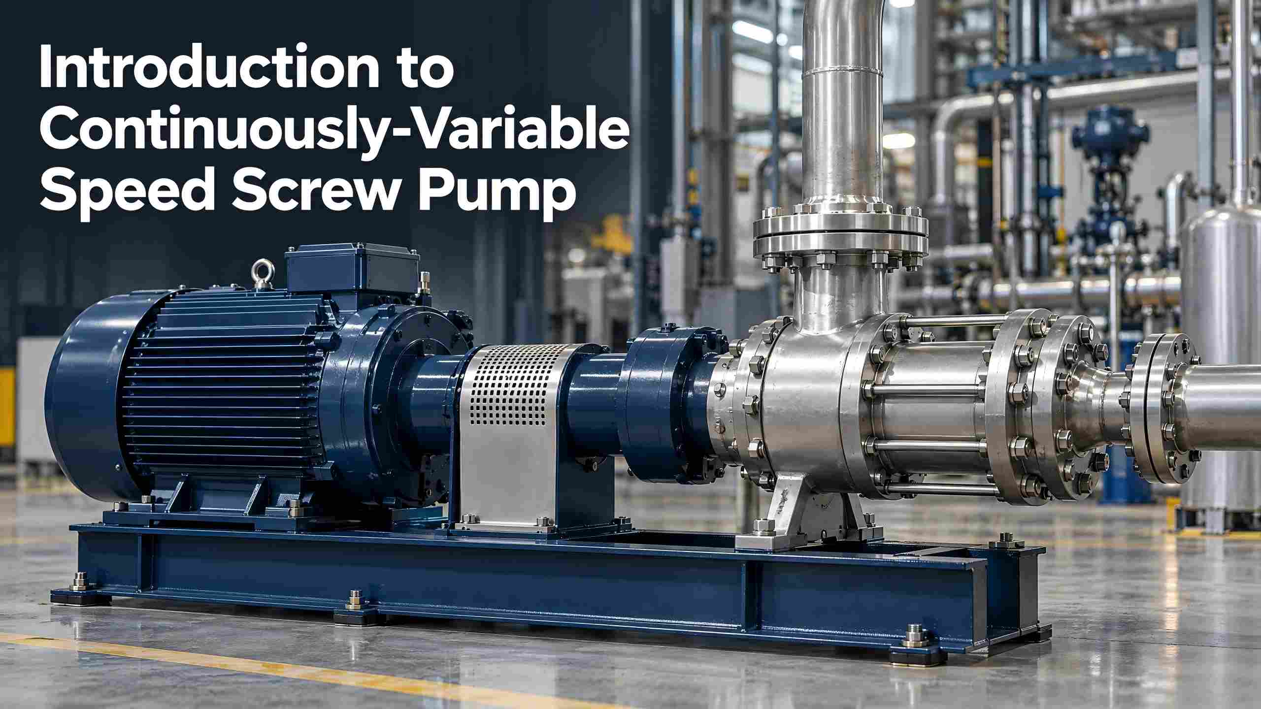 Panimula sa Continuously‑Variable Speed ​​Screw Pump