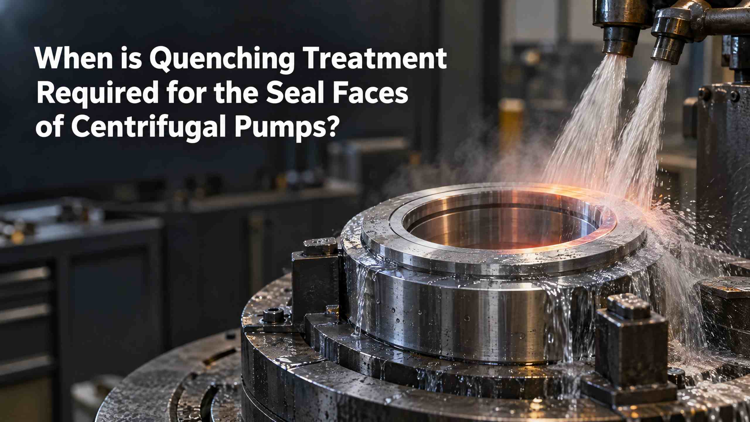 Kailan Kinakailangan ang Quenching Treatment para sa Seal Faces ng Centrifugal Pumps?