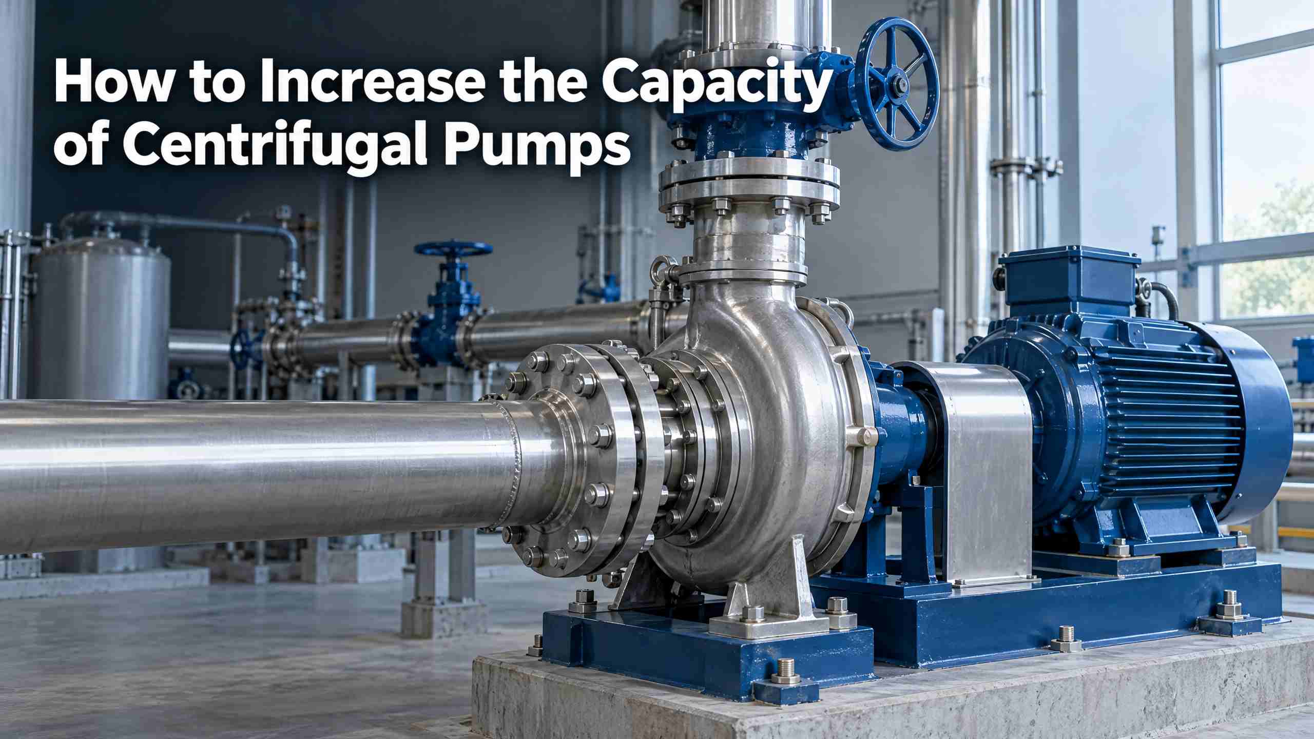 Paano Palakihin ang Kapasidad ng Centrifugal Pumps