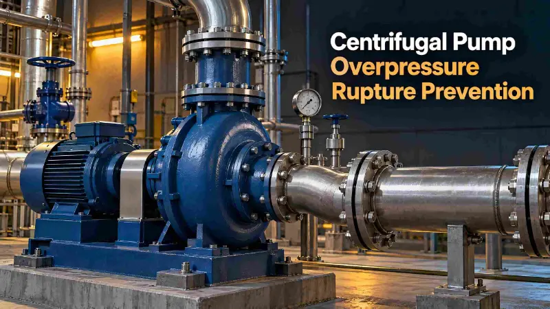 Centrifugal Pump Overpressure Pag-iwas sa Pagkalagot