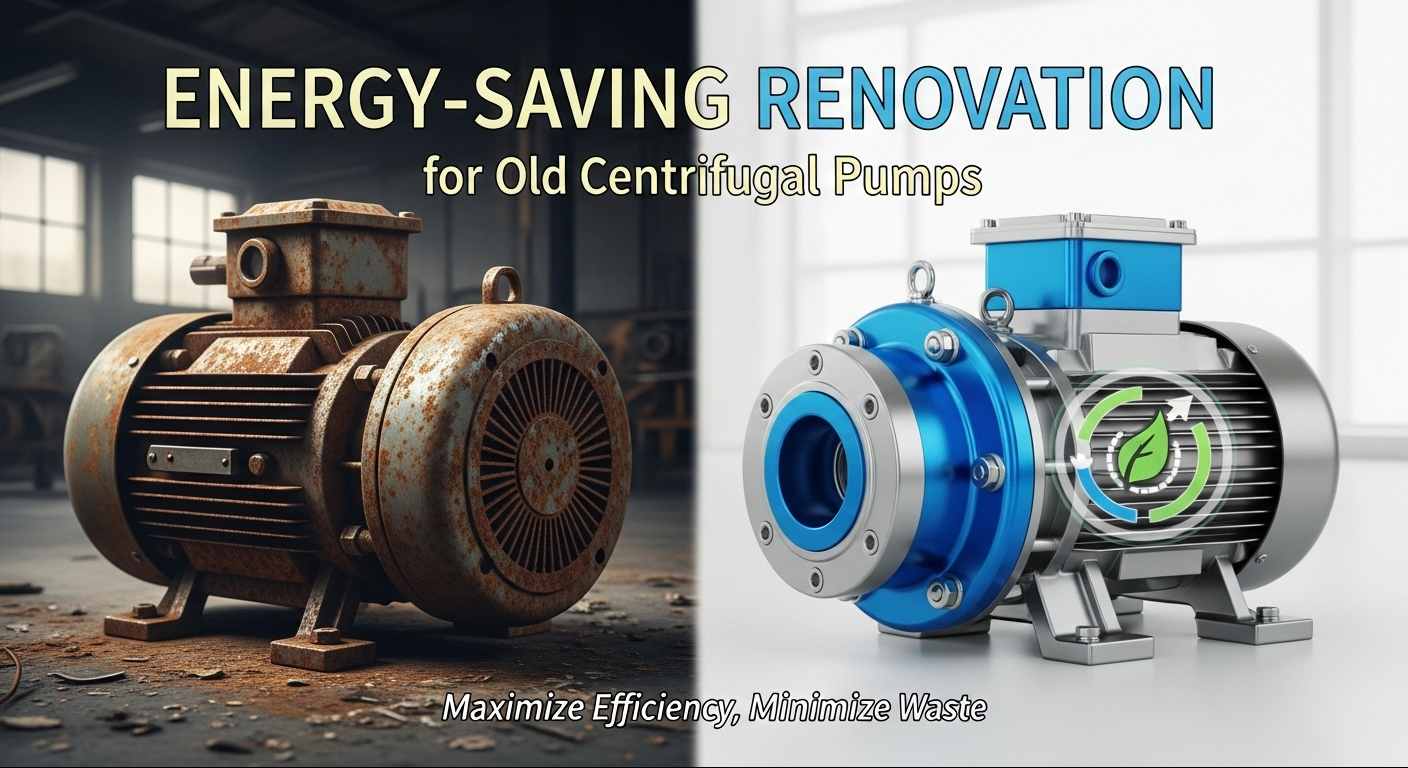 Energy-Saving Renovation for Old Centrifugal Pumps Energy-Saving Renovation for Old Centrifugal Pumps